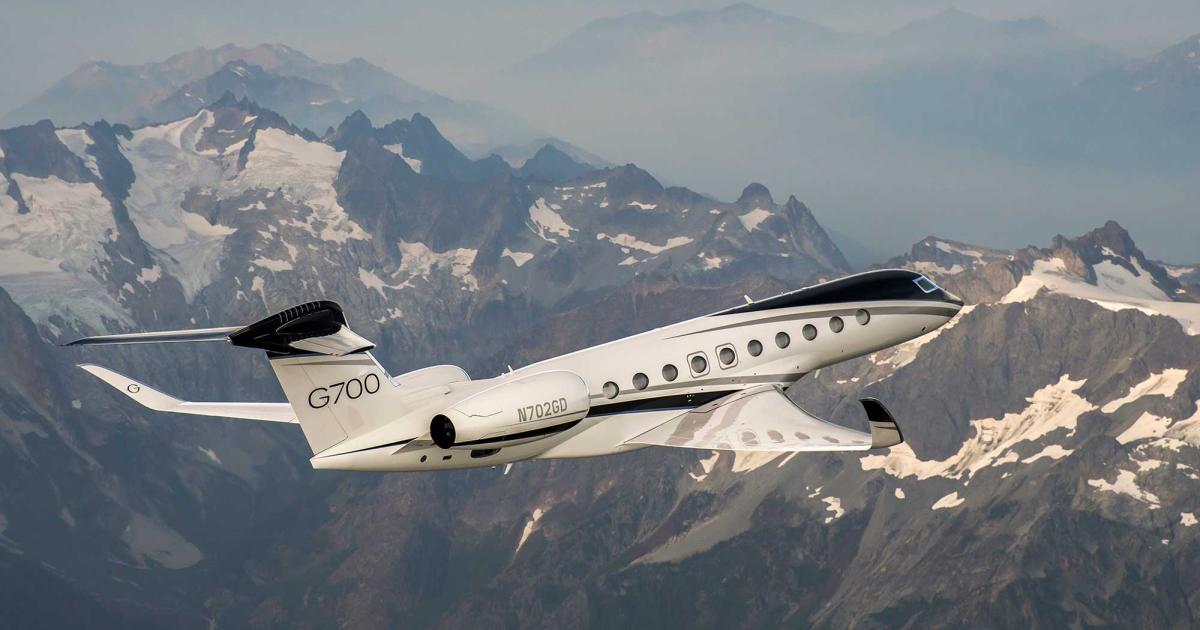 Gulfstream G700 gains EASA certification